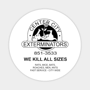 WE KILL ALL SIZES Crimewave Magnet